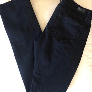 PAIGE Dark Blue 4-way Stretch Jeans